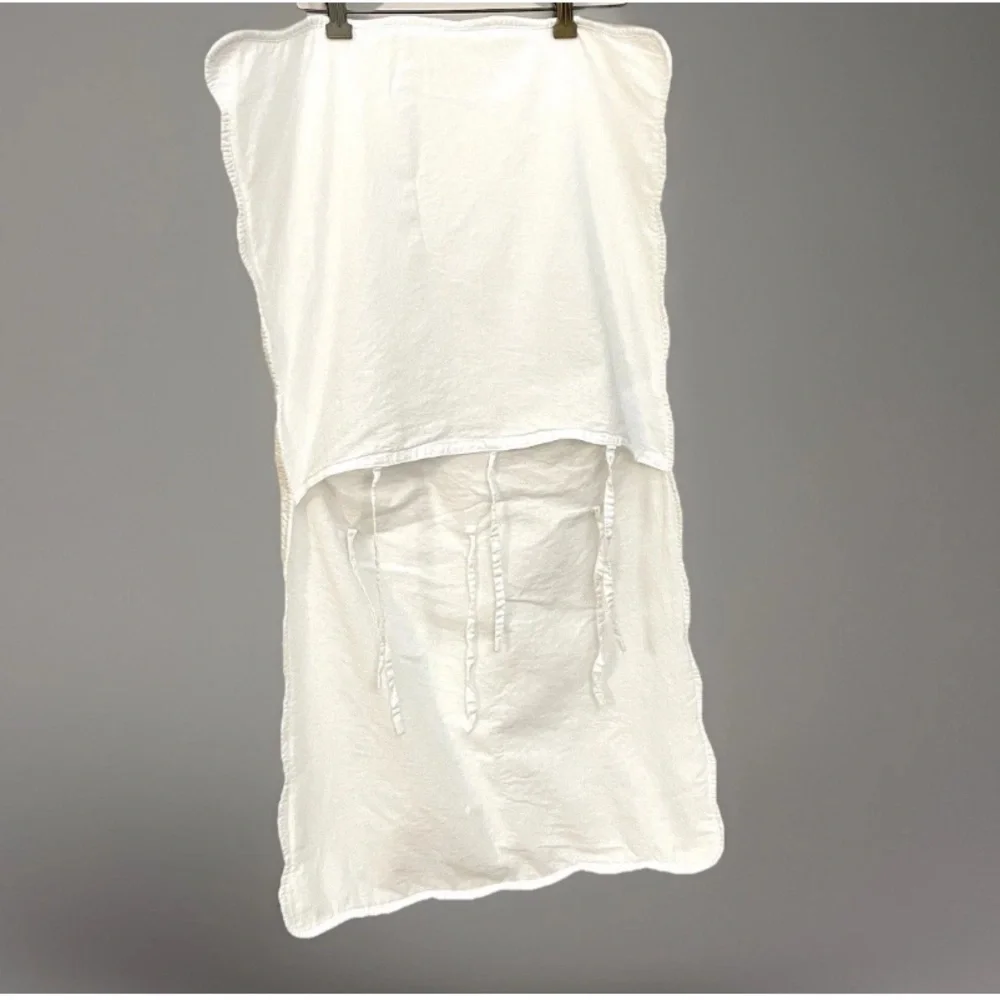 King Pillow Shams White Quilted 100% Cotton  - Pair
